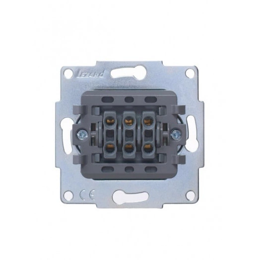 Механизм выключателя3-кл. СП VESNA кремов. LEZARD 742-0388-109