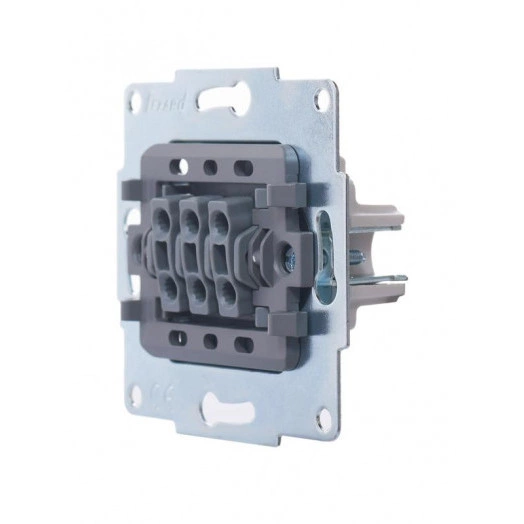 Механизм выключателя3-кл. СП VESNA кремов. LEZARD 742-0388-109