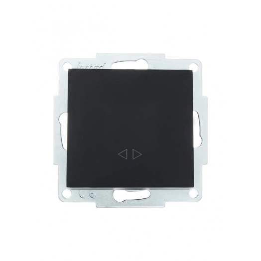 Механизм выключателя промежуточн. 1-кл. СП VESNA черн. бархат LEZARD 742-4288-107