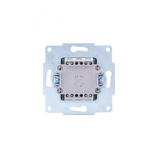 Механизм выключателя промежуточн. 1-кл. СП VESNA кремов. LEZARD 742-0388-107