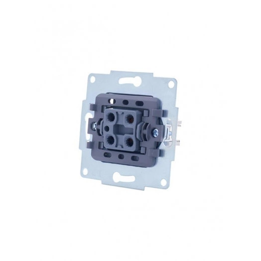 Механизм выключателя проходн. 1-кл. СП VESNA бел. LEZARD 742-0288-105