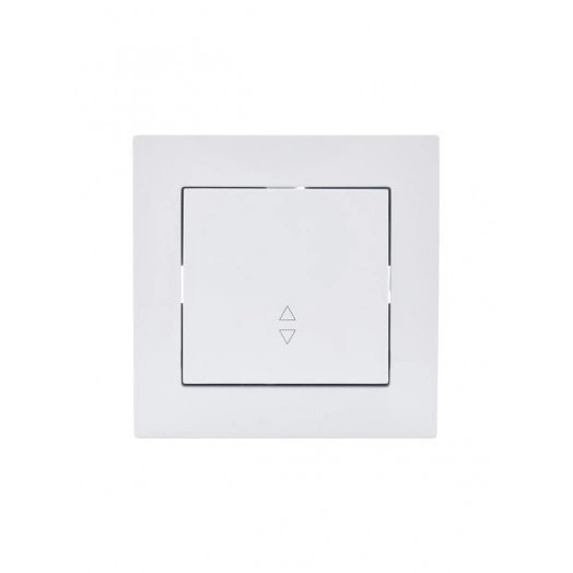 Механизм выключателя проходн. 1-кл. СП VESNA бел. LEZARD 742-0288-105