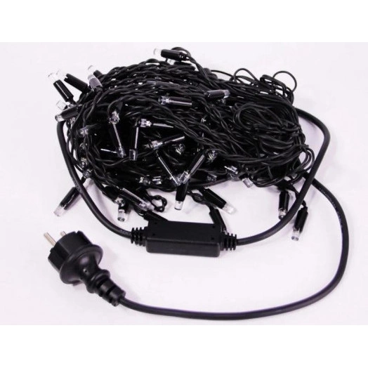 Гирлянда "Бахрома" RB-OIC100LSE-WW-T-I4 100 тепл. бел. светодиодов 2х0.5м 20 нитей 24/56/32/48см соединяемая до 10шт. уличная SHLights RB-OIC100LSE-WW