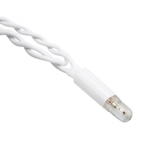 Гирлянда "Айсикл" (бахрома) 4.8х0.6м 176LED бел. 11Вт 230В IP65 провод бел. Neon-Night 255-137