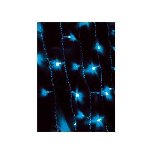 Гирлянда Занавес 200LED провод 3м IP20 син. с контроллером Космос KOC_CUR200LED_B