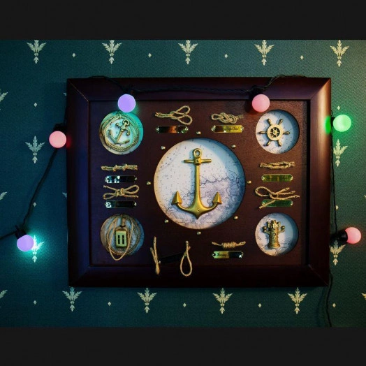 Гирлянда "Шарики" 5м d25мм 25LED RGB провод темно-зел. ПВХ 6Вт 220В IP20 Neon-Night 303-559