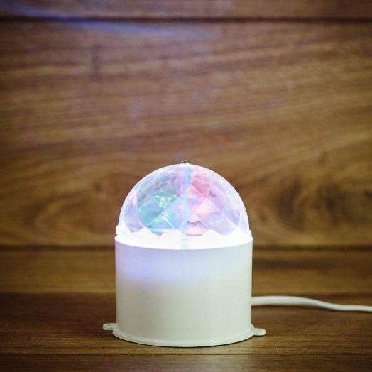 Лампа светодиодная "Диско" 6Вт шар 3LED RGB 230В IP20 Neon-Night 601-252