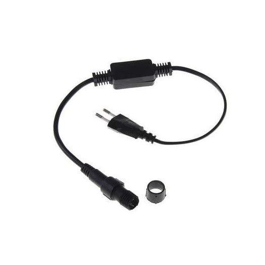 Набор для подключения Дюралайта 3W 13мм 200Вт IP44 Космос KOC-DL-3W-con-kit