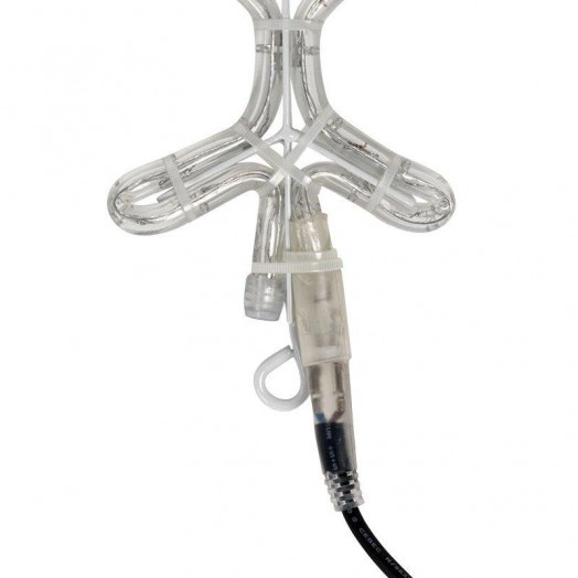 Фигура из дюралайта "Снежинка" 45смх38см 10Вт 220В IP44 бел. NEON-NIGHT 501-212