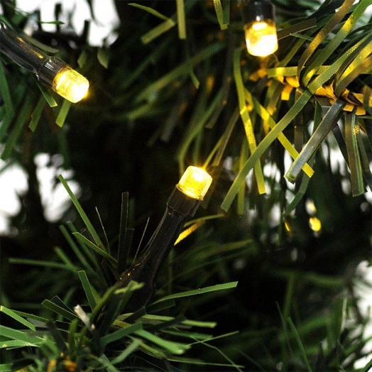 Елочка 30см 20LED тепл. бел. 1.6Вт 5В IP20 питание от USB зел. Neon-Night 533-325