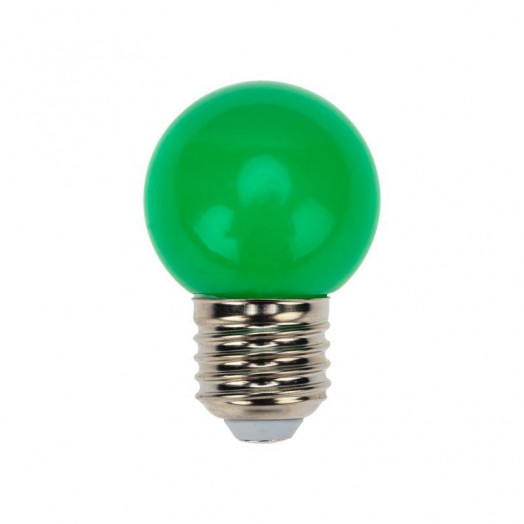 Лампа светодиодная 1Вт шар d45 5LED зел. E27 Neon-Night 405-114