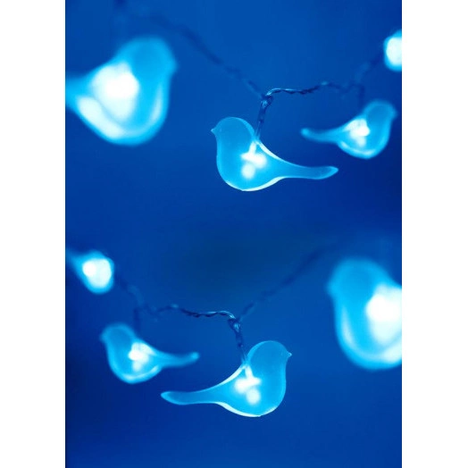 Гирлянда светодиодная 30LED прозр. провод 3м диоды RGB Космос KOC_GIRLEDBIRD_B