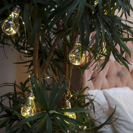 Гирлянда светодиодная "Ретро-лампы" 3м 100LED тепл. бел. 1.5Вт IP20 Neon-Night 303-076