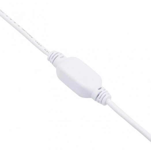 Гирлянда светодиодная "Айсикл" (бахрома) 4.8х0.6м 176LED бел. 11Вт 220В IP65 эффект мерцания провод бел. ПВХ Neon-Night 255-165