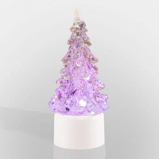 Фигура светодиодная "Елочка маленькая" 1LED RGB 1.5Вт IP20 на подставке элементы питания 3хAG13(LR44) (в компл.) Neon-Night 501-041