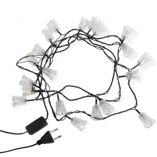 Гирлянда светодиодная "Колокольчики" 2.8м 20LED мультиколор RGB 2Вт IP20 с контроллером Neon-Night 303-062