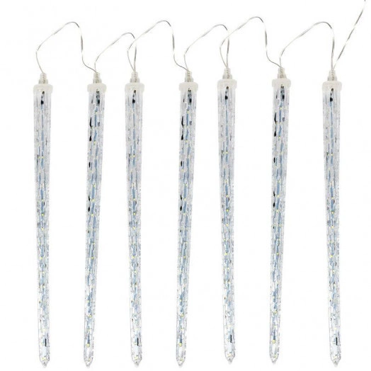 Гирлянда светодиодная "Сосульки" 3.5м 8 сосулек х50см 300LED 7Вт IP20 Neon-Night 256-415