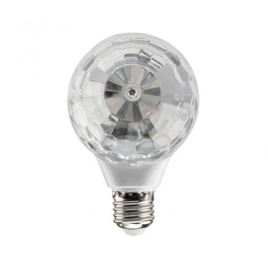 Диско-лампа светодиодная двойная Е27 подставка с цоколем Е27 в комплекте 230В NEON-NIGHT 601-250