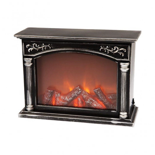 Камин светодиодный "Классика" 33х12х24см эффект живого огня элементы питания 3хC (не в компл.) Neon-Night 511-030