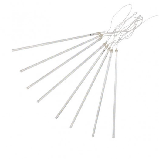 Гирлянда светодиодная "Тающие сосульки" 3.5м 8 сосулек х50см шаг 40см 240LED тепл. бел. 3.6Вт 230В IP20 Neon-Night 256-416