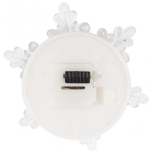 Фигура светодиодная "Елочка на снежинке" RGB на присоске 9.5х9.5см Neon-Night 501-037