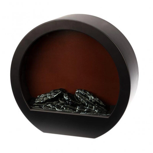 Камин светодиодный "Лаунж" 35.3х12.4х33.7см с эффектом живого огня с адаптером питания и батарейками 4хAA (не в комплекте) Neon-Night 513-038