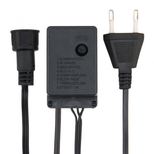 Гирлянда светодиодная елочная с кольцом 7 нитей х1.8м 126LED бел. 6.5Вт IP20 не соединяется Neon-Night 235-085