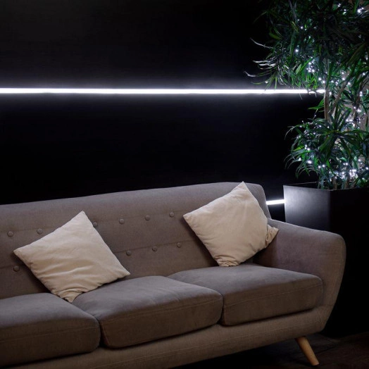 Шнур светодиодный гибкий неон LED SMD 8х16мм 120LED/м двустор. бел. 5м Neon-Night 131-005