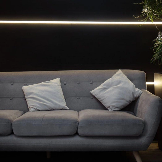 Шнур светодиодный гибкий неон LED SMD 8х16мм 120LED/м двустор. тепл. бел. 5м Neon-Night 131-006