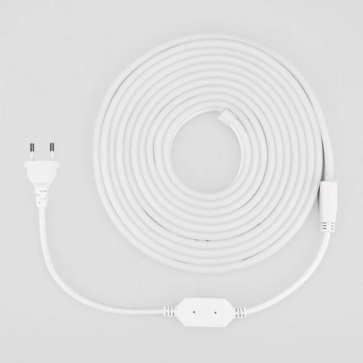 Шнур светодиодный гибкий неон LED SMD 8х16мм 120LED/м двустор. тепл. бел. 5м Neon-Night 131-006