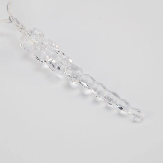 Гирлянда светодиодная "Сосульки" 1.5м 10LED тепл. бел. 0.1Вт IP20 провод прозр. ПВХ элементы питания 2хAA (не в компл.) Neon-Night 303-093