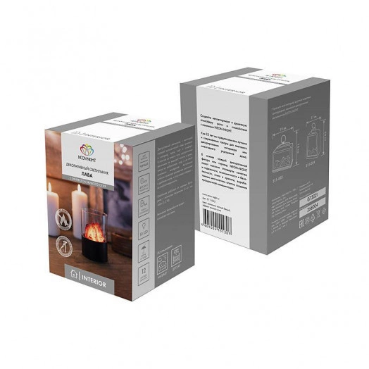 Светильник декоративный "Лава" d7.5х11см элементы питания 3хAA (не в компл.) Neon-Night 511-035