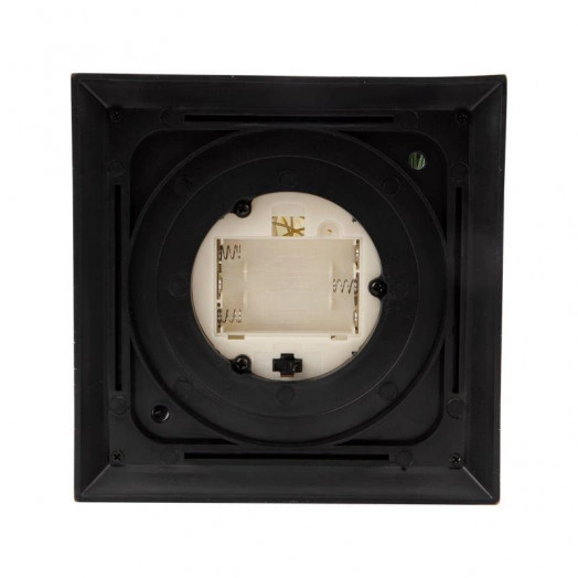 Фонарь декоративный со свечкой и шишкой бронзов. корпус 14x14x27см тепл. бел. Neon-Night 513-048