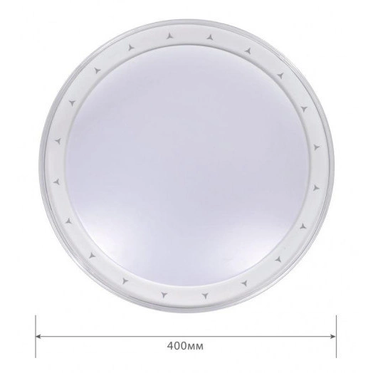 Светильник светодиодный LBS-7733 60Вт 3000-6000К RGB 4500лм настенно-потолочный управляем. пульт бел. Camelion 14527