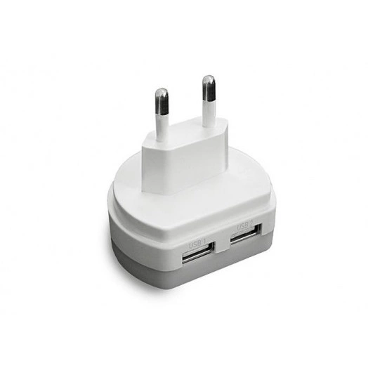 Ночник NL-01 USB датчик освещения 2хUSB-выход ФАZА 5034716