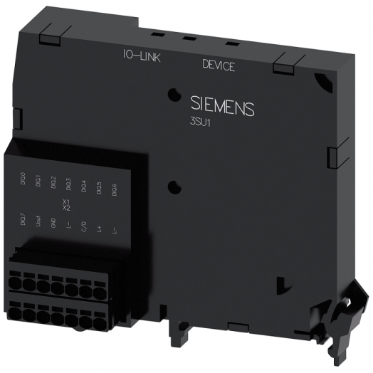 Модуль электронный для io-link 8 входов / выходов 2di/6dq пружинные клеммы для монтажа на днище поста управления черн. Siemens 3SU14002HN106AA0