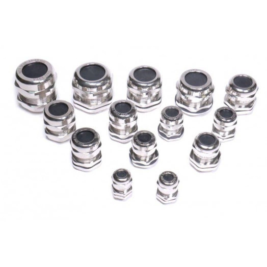 Ввод кабельный латунный NPT1/2 УТ1.5 (d кабеля 6-12мм) ЗЭТАРУС zeta30182