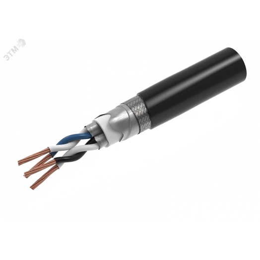 Кабель КУЭфМКТКМнг(А)-LS-ХЛ 2х(2х1)фТРТС