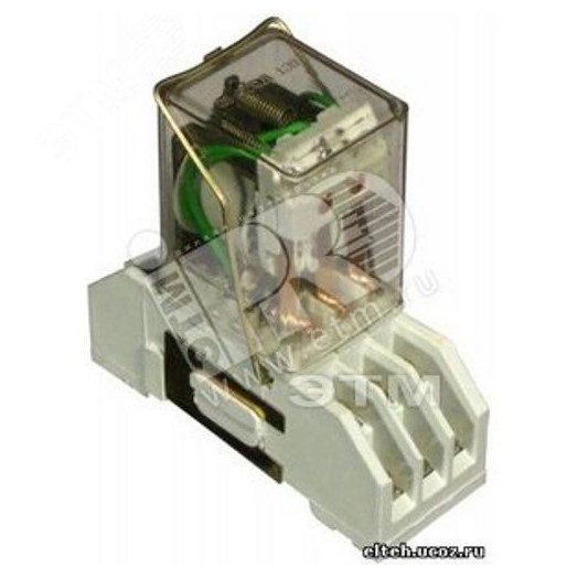 РП21М-001 УХЛ4Б 220В 50Гц с розеткой типа 3 реле