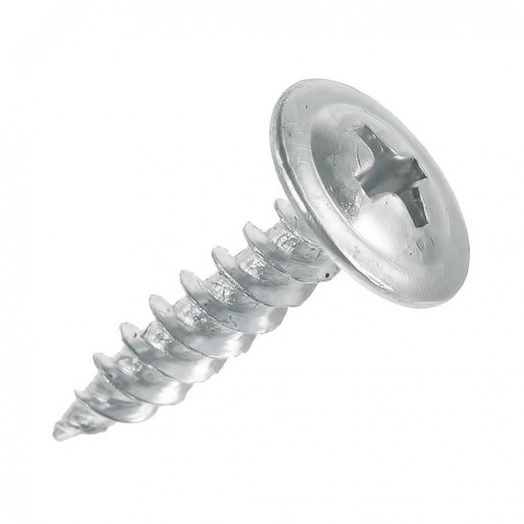 Саморез с прессшайбой 4.2х25 острый покрытие цинк