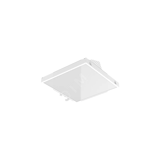 Светильник светодиодный тип кромки Microlook® (Silhouette/Prelude 15) 584*584*58мм (БАП 320*123*28мм) 36ВТ 4000К с равном. засветкой авар.автон.пост.действия IP40 Teletest