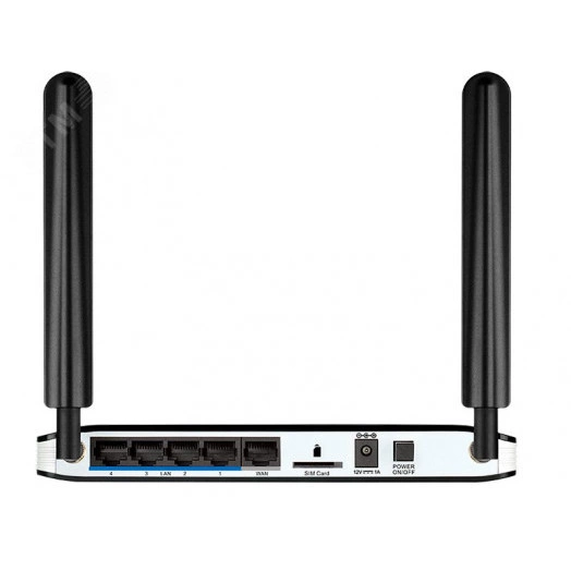 Маршрутизатор N300 4G LTE 1 хWAN, 4 хLAN, 10/100 Мб/с