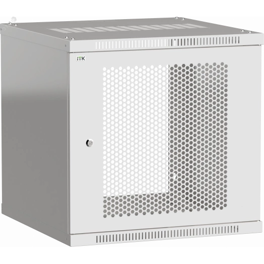 Шкаф LINEA WE 18U 600х600мм дверь перфорированная серый