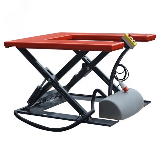 Стол подъемный электрический HIW1.0EU, г/п 1000 кг, в/п 840 мм, р-р платф.1450х1140мм