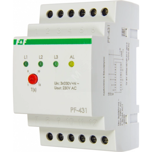 Переключатель фаз автоматический PF-431