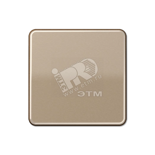 Клавиша для выключателя и кнопки  золотая бронза