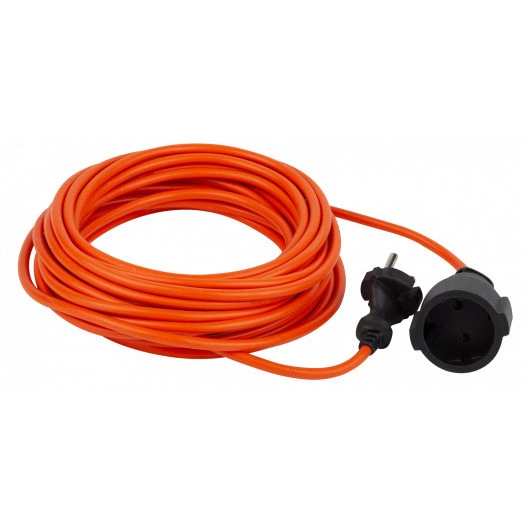 Удлинитель силовой UP-1-2x1.0-10m б/з 1гн 10м ПВС 2х1мм2 (15/450)