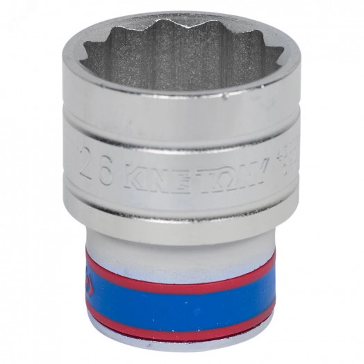 Головка торцевая стандартная двенадцатигранная 1/2', 26 мм