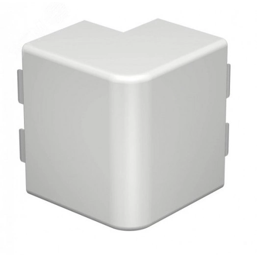 Крышка внешнего угла кабельного канала WDK 60x110 мм (ПВХ, белый)