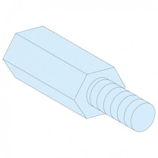4 СТОЙКИ ДЛЯ РЕЕК М6, В = 23 ММ